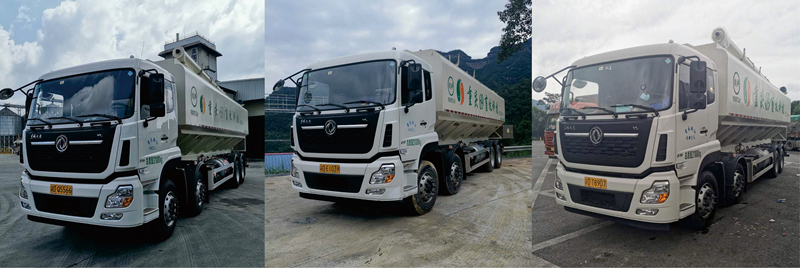 69畜牧飼料車隊(duì)風(fēng)雨無阻保運(yùn)行